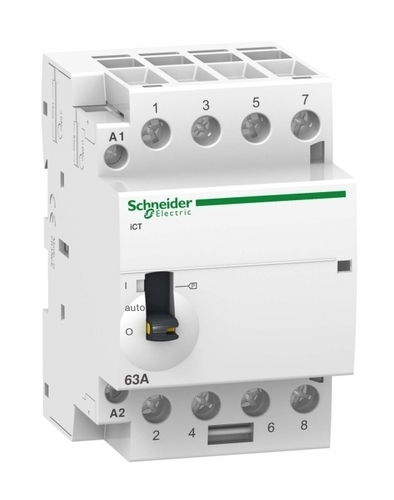 Модульный контактор Schneider Electric iCT 4P 63А 400/240В AC