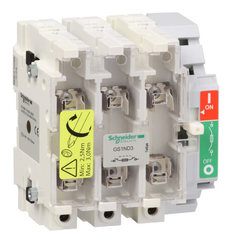 Рубильник с предохранителем Schneider Electric TeSys GS 250А 3P, 1