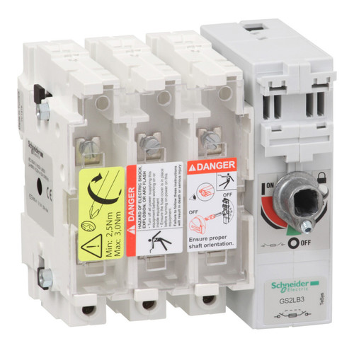 Рубильник с предохранителем Schneider Electric TeSys GS 160А 3P, B1, B2