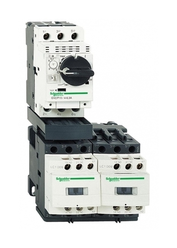 Пускатель Schneider Electric TeSys GV2DP 1А, 0.37кВт 400/24В