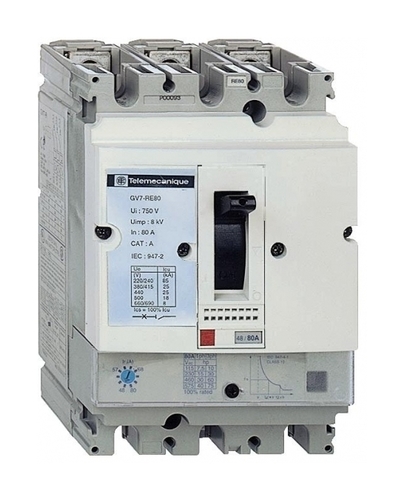 Силовой автомат Schneider Electric TeSys GV7, 36кА, 3P, 20А