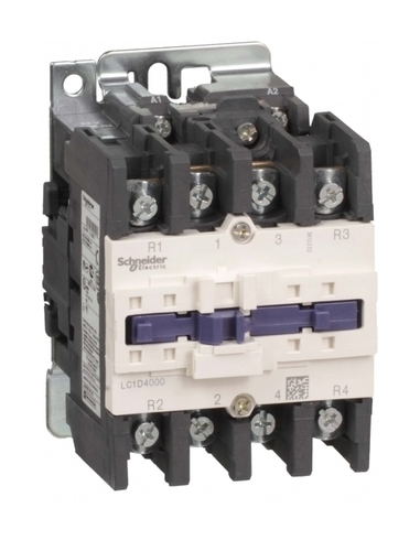 Контактор Schneider Electric TeSys LC1D 4P 60А 440/230В AC 30кВт