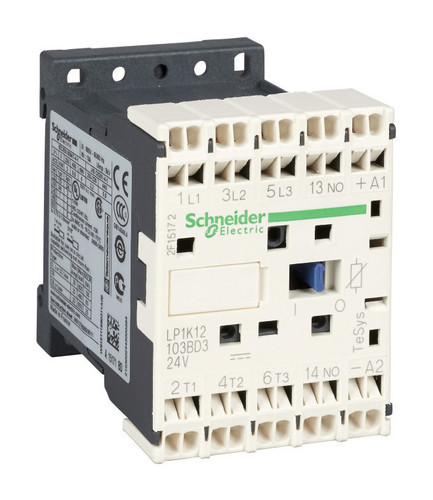 Контактор Schneider Electric TeSys LP4K 3P 9А 400/24В DC 4кВт