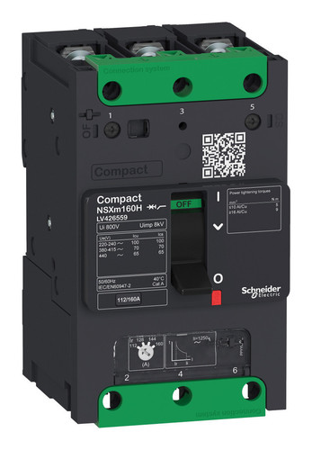 Силовой автомат Schneider Electric Compact NSXm, 16кА, 3P, 63А