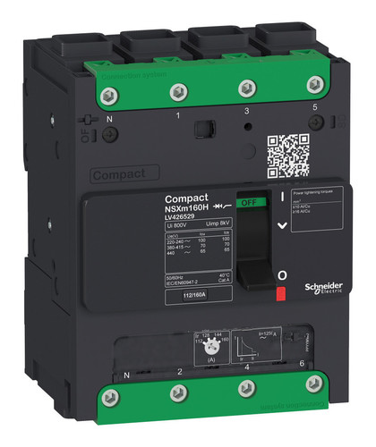 Силовой автомат Schneider Electric Compact NSXm, 70кА, 4P, 40А