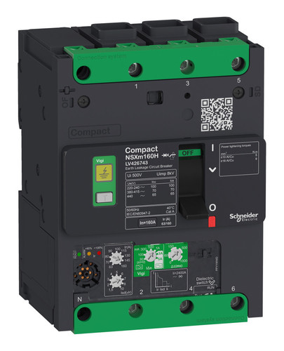 Силовой автомат Schneider Electric Compact NSX, 36кА, 3P, 160А