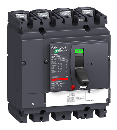 Выключатель-разъединитель Schneider Electric Compact NSX 160, 4P, 160А