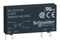ТВЕРДОТЕЛЬНОЕ РЕЛЕ, 1 ФАЗА, 100мА SSL1D101BD